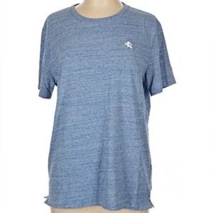 Express Heather Blue Short Sleeve Tee